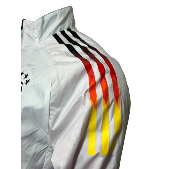 Adidas Germany Anthem Team Jacket Men’s S Reversible Deutscher Fussball Bund - Picture 16 of 16